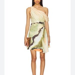Amur Elowen Mini Dress in Butterfly Wing